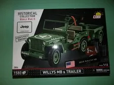 COBI Jeep Willis with Trailer 2804 NEW (No. 2)