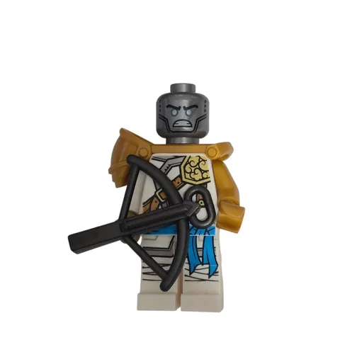 LEGO Ninjago Zane FS Forbidden Spinjitzu Minifigure njo530 Gold Armor Crossbow