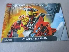 Lego 2065 Hero Factory Furno 2.0 Building Instructions Instruction  
