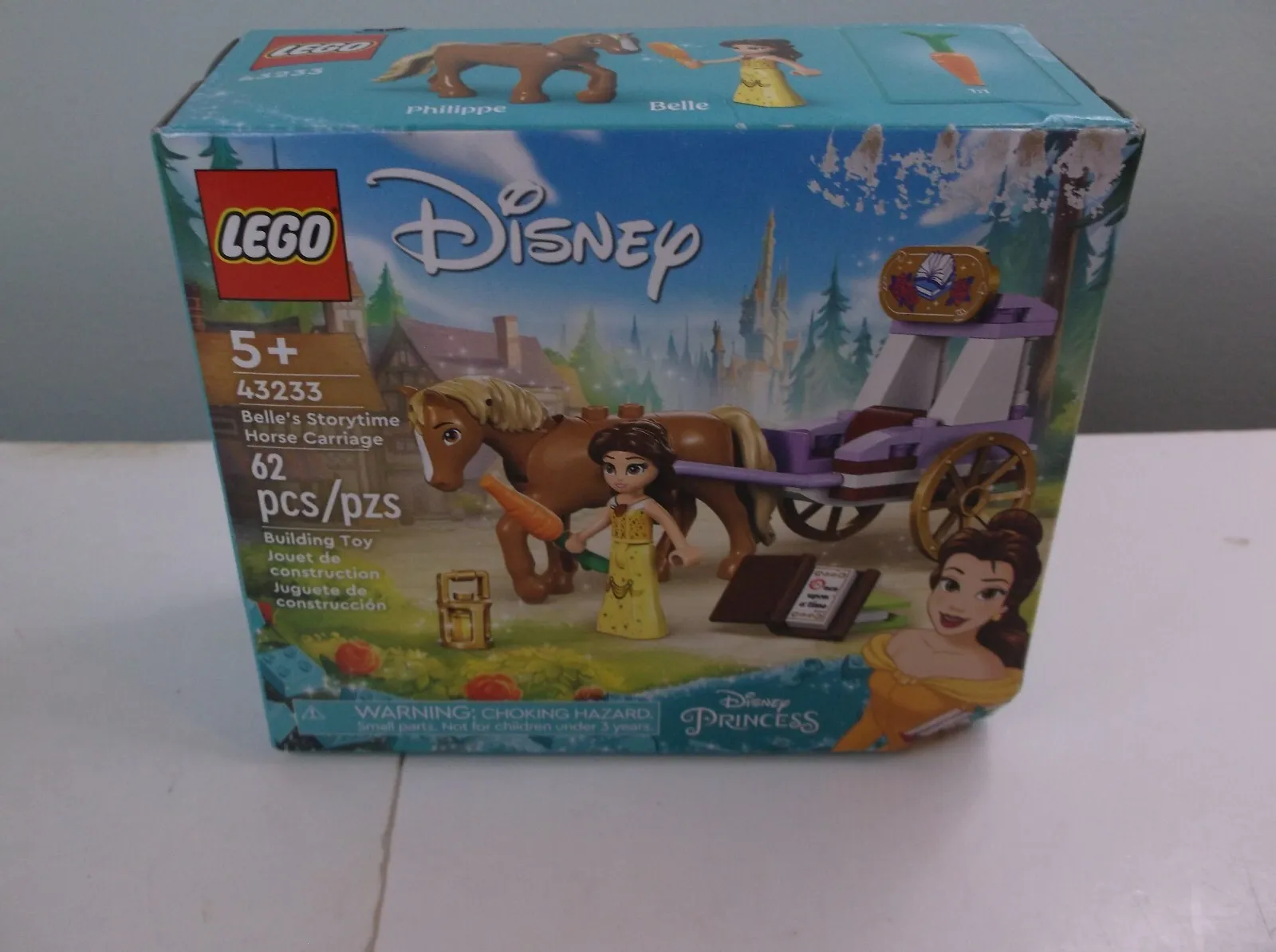 LEGO Disney Beauty & The Beast: Belle's Storytime Horse Carriage (43233) RETIRED