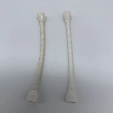LEGO WHITE HOSE FLEXIBLE 8.5L TABBED WHITE ENDS 73590c02a REPLACEMENT 7783 6211