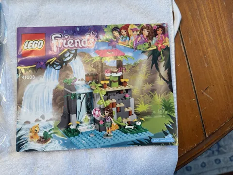 LEGO FRIENDS Jungle Falls Rescue 41033 183pcs Set Ages 6-12 No Box