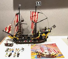LEGO 6285 Black Seas Barracuda Pirates 1989 without Box