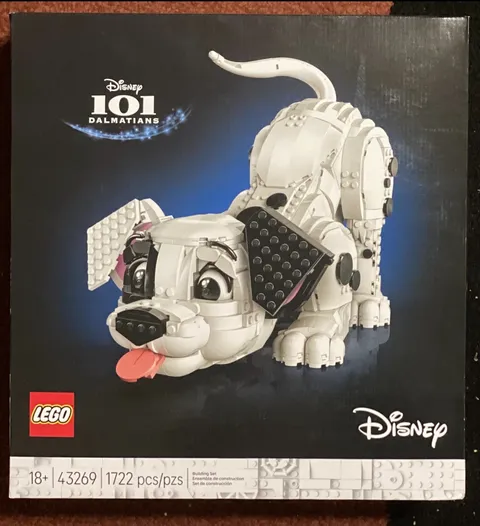 LEGO Disney 101 Dalmatians Puppy Building Set 43269-  1722 Pieces - SEALED BOX 