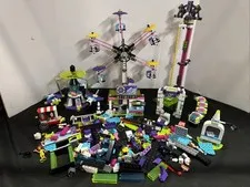 LEGO Friends Mixed Lot - Amusement Park, Space Ride Incomplete 