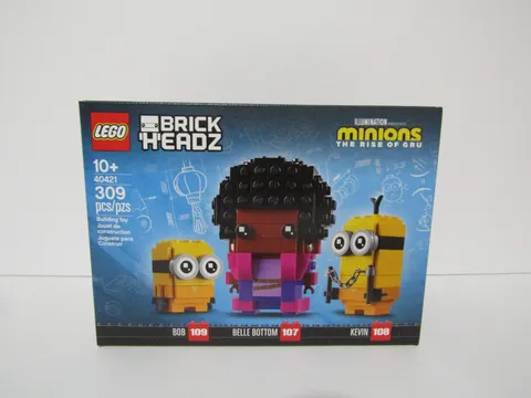 LEGO BRICKHEADZ 40421 MINIONS KEVIN BELLE BOTTOM BOB NEW IN BOX