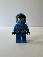LEGO 5” NINJAGO JAY BLUE LED LITE TORCH NIGHT LIGHT FLASHLIGHT WORKS