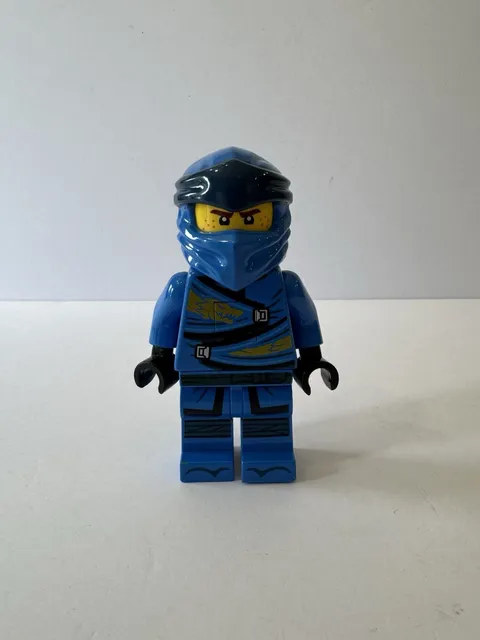 LEGO 5” NINJAGO JAY BLUE LED LITE TORCH NIGHT LIGHT FLASHLIGHT WORKS