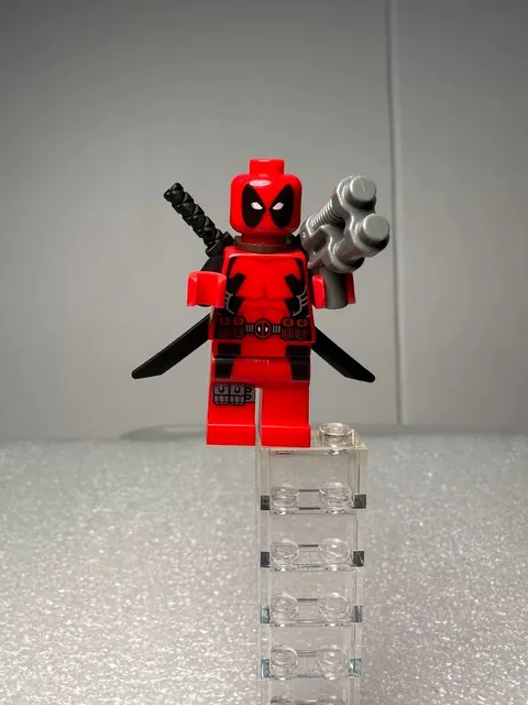 LEGO DC Deadpool Minifigure Sh032 Super Heroes Set 6866 Fast Shipping HOT！
