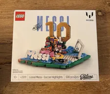 Lionel Messi Soccer Highlights Limited Edition Lego Set