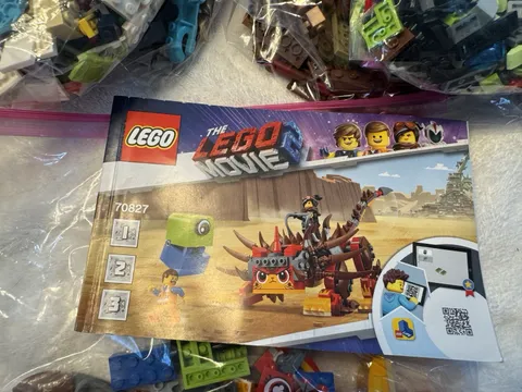 LEGO The LEGO Movie 2 Ultrakatty & Warrior Lucy! 70827 348pcs inComplete No Box
