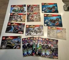 Lego Lot Of 10+ Marvel Super Heroes Hero Instruction Manuals ONLY 76031 76004