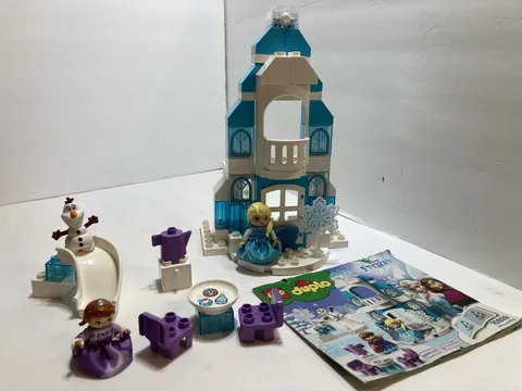 Lego Duplo Disney Frozen Ice Castle 10899 Building Set With Manual & Figures