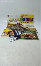 Lot Of 13 Pcs Lego Classic & Ninjago Mixed Building Toy Instruction Manual Books