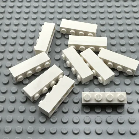 LEGO Brick - White -  1 x 4 - QTY x10