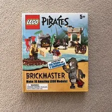 Lego Brickmaster Pirates Book from 2009. SEALED in Mint Condition. 