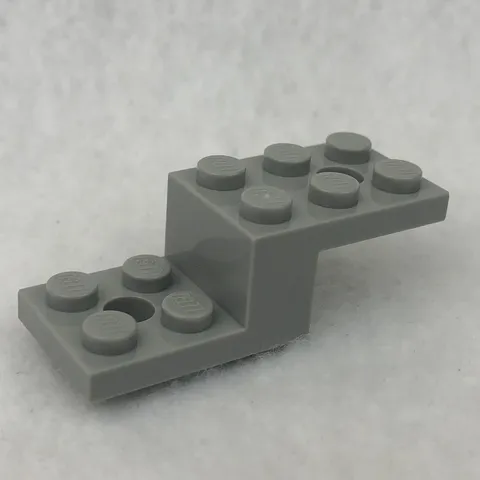 LEGO 11215 Light Bluish Gray Bracket 5 x 2 x 1 1/3 with 2 Holes (x1)