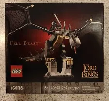 LEGO ICONS Lord of the Rings Fell Beast - Dragon - 40693 BRAND NEW SEALED