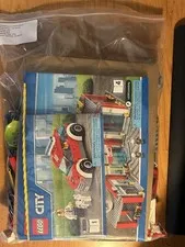 LEGO CITY: Fire Station (60110) Complete with Manual and Minifigures