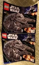 Lego Star Wars Millenium Falcon (7965) Instructions/Manuals Only Part 1 & 2