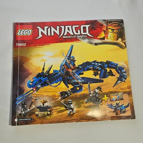 LEGO Ninjago 70652 Stormbringer Dragon Instruction Manual Only Replacement Parts