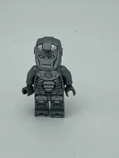 Lego Iron Man Mark 2 Armor 76167 Trans-Clear Head Super Heroes Minifigure Read