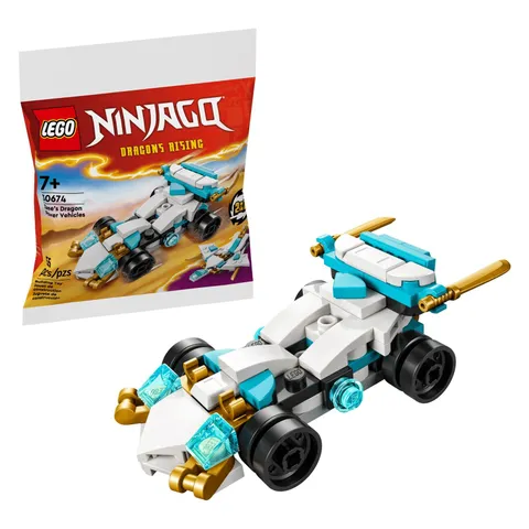 LEGO Ninjago Zane's Dragon Power Vehicles Polybag Paper Bag Set 30674
