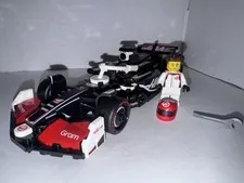 LEGO Speed Champions MoneyGram Haas F1 Team VF-24 77250 w/ Driver Manual