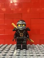 Lego Ninjago Cole Deepstone Minifigure Great Condition