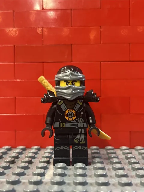 Lego Ninjago Cole Deepstone Minifigure Great Condition