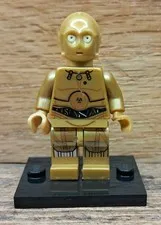 NEW LEGO C-3PO MINIFIG star wars c3po c3p0 Colorful Wires 75222 75159 75271