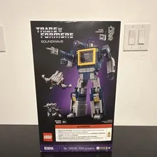 LEGO Transformers Soundwave 10358 1505 pcs Sound Brick Set 18+
