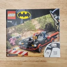 LEGO Batmobile Instruction Manual Only 76188 No Bricks
