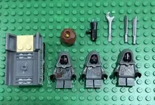 LEGO Star Wars Offworld Sandcrawler and Mudhorn 75453 Jawa x3 only unique print
