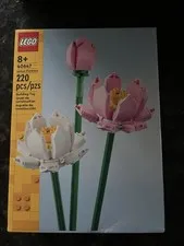 LEGO Lotus Flowers 40647 Botanical Collection Complete Set 220 pcs Ages 8+