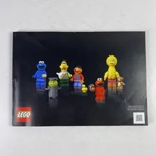 LEGO Ideas 123 Sesame Street 21324 Instructions Only NO BRICKS OR PARTS