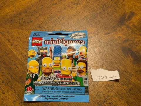 LEGO Collectible Minifigs - Simpsons Series 1 71005 - Itchy Mouse - New