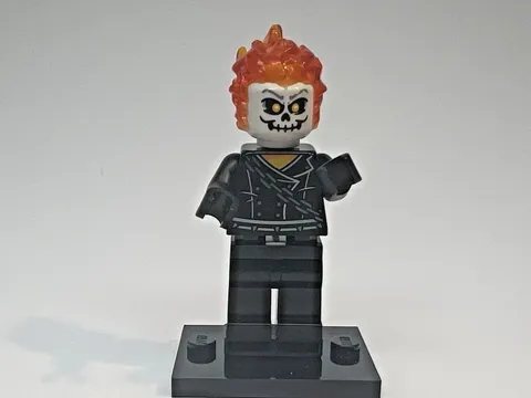 LEGO Super Heroes Minifigure - Ghost Rider Johnny Blaze - SH0861