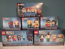 SET 6 - LEGO BrickHeadz Harry Potter 40616 40617 40618 40495 40560 40677 Sealed