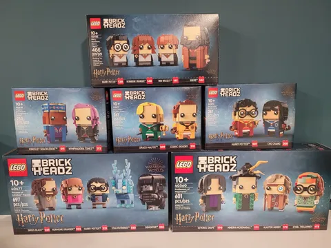 SET 6 - LEGO BrickHeadz Harry Potter 40616 40617 40618 40495 40560 40677 Sealed
