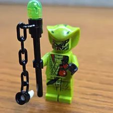 LEGO Ninjago Lasha Minifigure With Staff, njo051, Retired