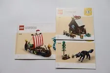 LEGO® 31132 Creator 3 In 1 Viking Ship and the Midgard Serpent Instruction Manua