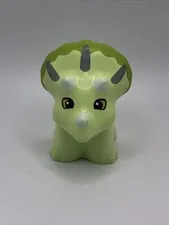 Lego Duplo Jurassic World Dinosaur Triceratops Dino Baby Green Toy