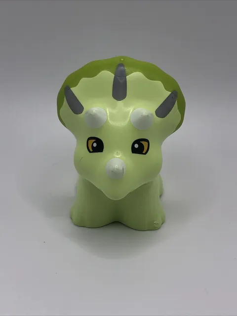 Lego Duplo Jurassic World Dinosaur Triceratops Dino Baby Green Toy