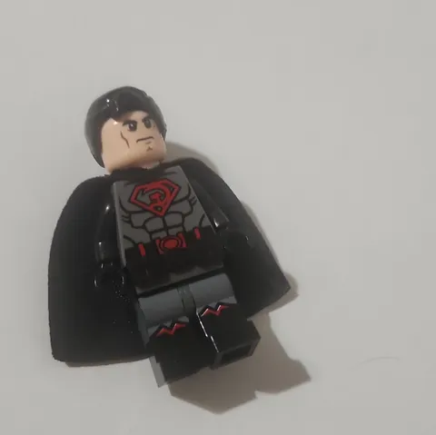 Custom LEGO DC Dark Superman Minifigure