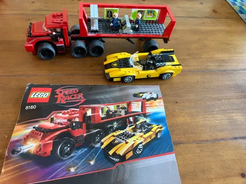 lego USED set 8160 Speed Racers: Cruncher Block & Racer X