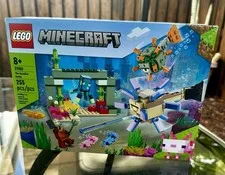 LEGO Minecraft the Guardian Battle 21180 Underwater Adventure-NEW