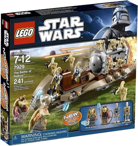 LEGO Star Wars: The Battle of Naboo (7929) no box, Full instructions.