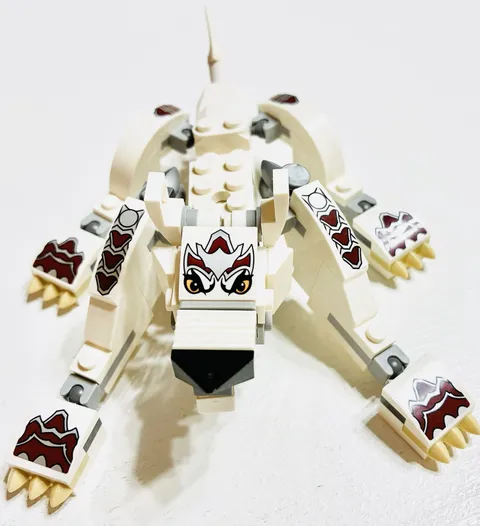 LEGO Legends of Chima 70127 Wolf Legend Beast Figure, 109 pcs, Printed
