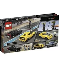 75893 LEGO Speed Champions 2018 Dodge Challenger SRT Demon 1970 Dodge Charger RT